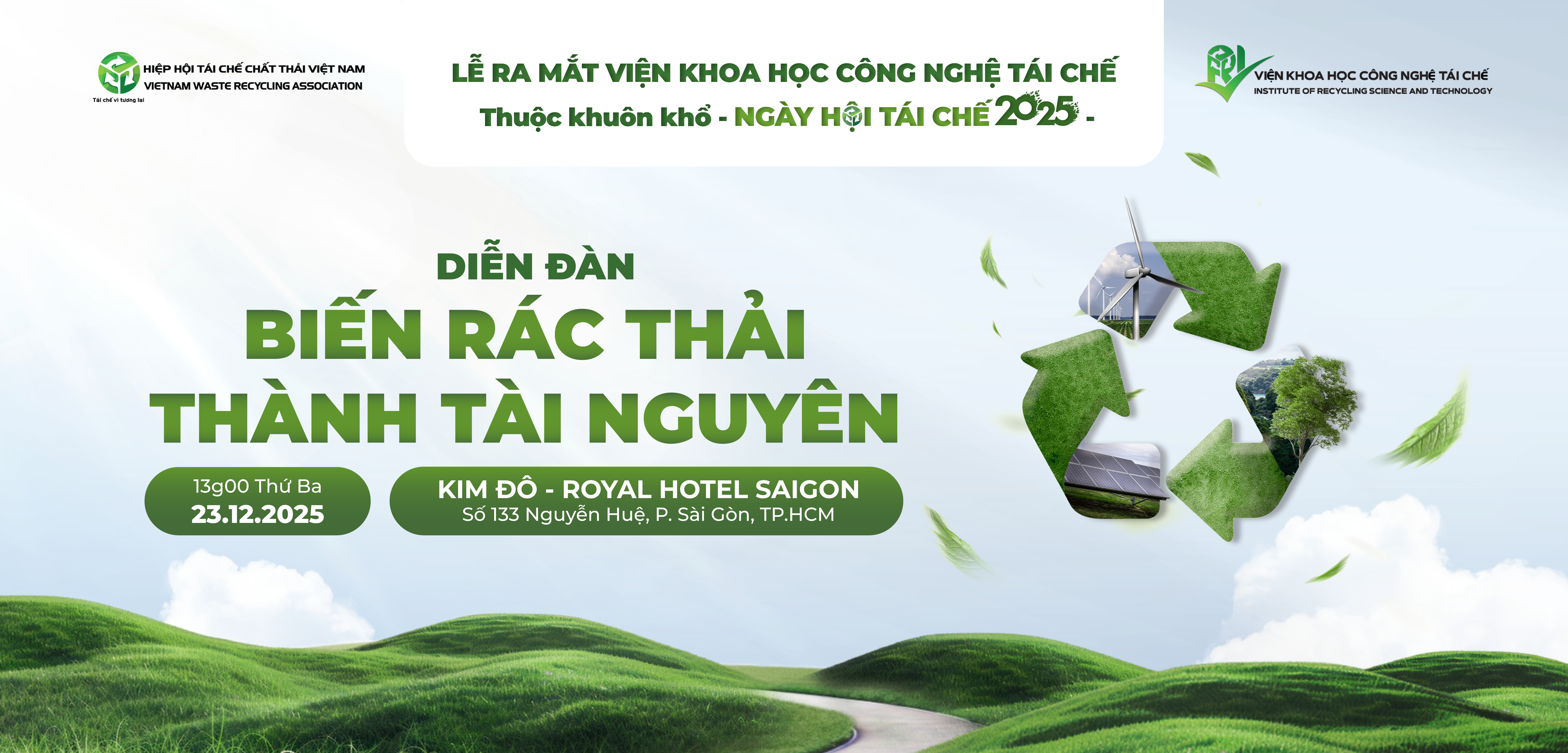 [TIÊU ĐIỂM] DIỄN ĐÀN “BIẾN RÁC THẢI THÀNH TÀI NGUYÊN”: KHI NGHIÊN CỨU KHOA HỌC BẮT NHỊP TIÊU CHUẨN QUỐC TẾ